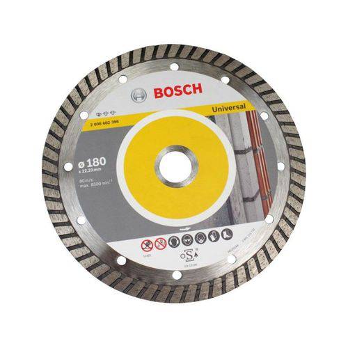 Disco Diamantado Universal Turbo Bosch 180mm