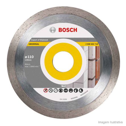 Disco Diamantado Up-Contínuo 110x20mm Bosch