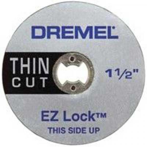 Disco P/ Corte Metal Thin Cut Ez Lock Ref. EZ409 com 5 Unidades DREMEL