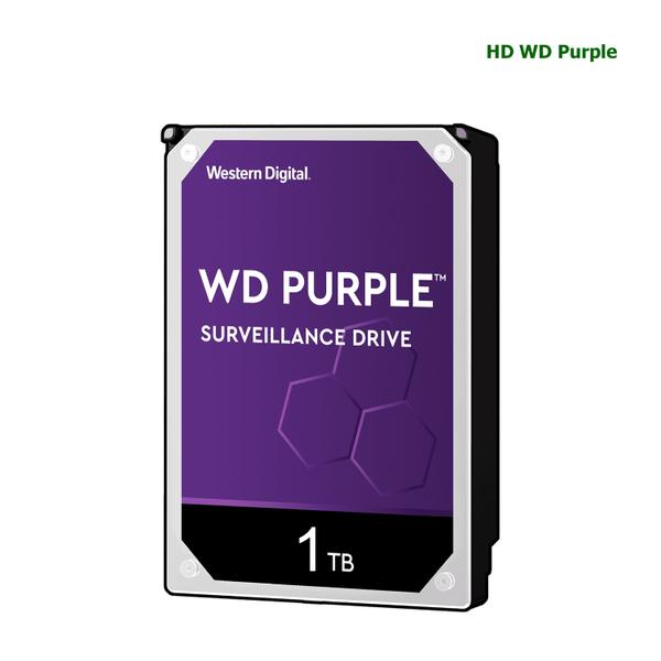 Disco Rígido HD Wd Purple Surveillance para CFTV 1T