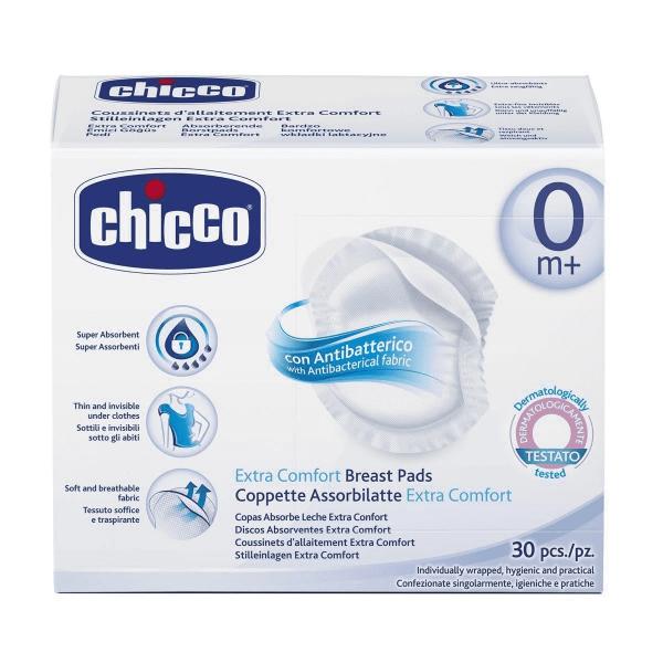 Discos Absorventes Antibacterianos P/seios C/30 Chicco