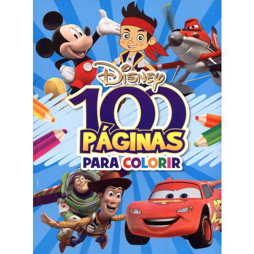Disney - 100 Paginas para Colorir - Meninos