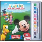 Disney - Aquarela - Casa do Mickey Mouse -nv
