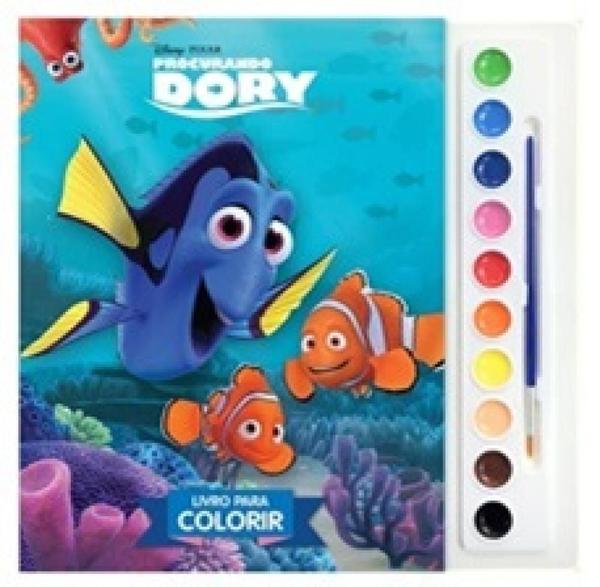 Disney Aquarela - Procurando Dory - Livro para Colorir - Dcl