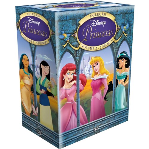 Disney Princesas - Vol. 2 - Coleção 5 Dvds