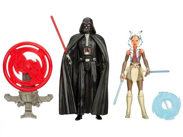 Tudo sobre 'Disney Star Wars - SW Rebels Darth Vader Ahsoka Tano Hasbro'