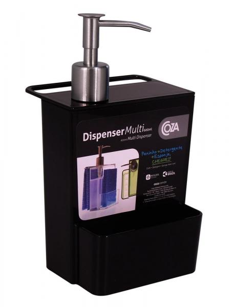 Dispenser Multi 600ml 20719/0008 Preto Coza