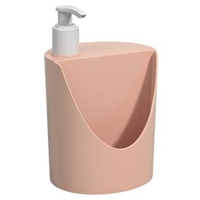 Dispenser para Detergente Romeu e Julieta Coza Basic em Polipropileno – Rosa Blush