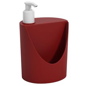 Dispenser para Detergente Romeu e Julieta Coza Basic em Polipropileno - Vermelho