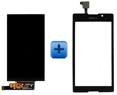 Display Lcd + Tela Touch Sony Xperia C C2304 C2305 S39h
