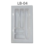Divisor de Talher LB-04 Ajustável (49,5x28,5 cm) Branco