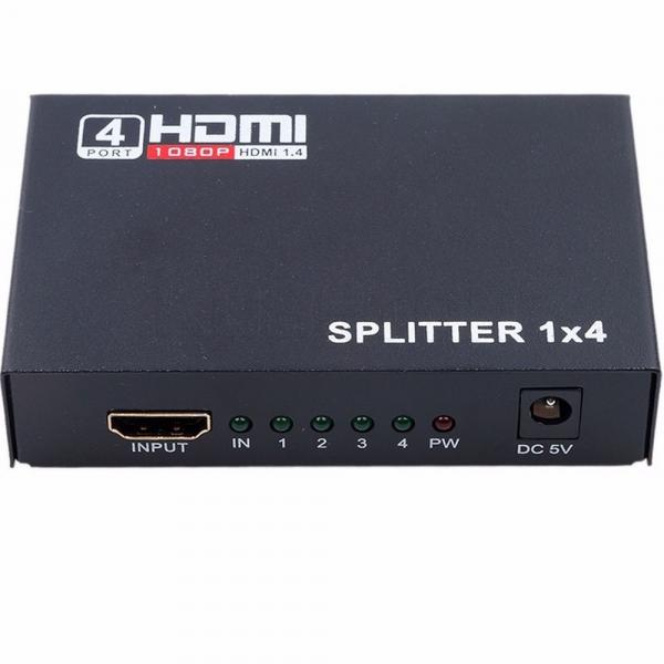 Divisor Splitter Hdmi 4 Saídas 1080P 1.4 3D - S/m
