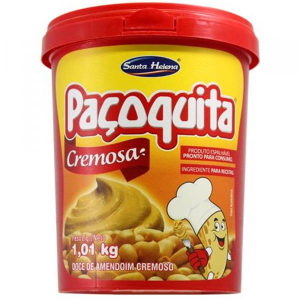 Doce de Amendoim Paçoquita Cremosa 1,01kg - Santa Helena