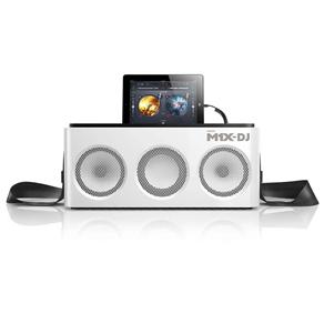 Docking Station Philips M1X-DJ DS8900/10 com Bluetooth, Mesa de DJ e Entrada de Áudio Dupla – 60 W