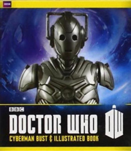Doctor Who - Cyberman Bust And Illustrated Book - Running