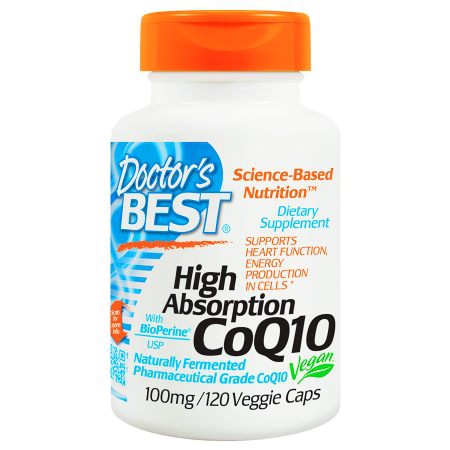 Doctors Best High Absorption Coq10 With Bioperine - 100 Mg - 120 Veggie Caps