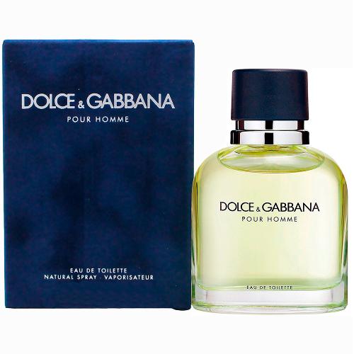 Dolce Gabbana Pour Homme Eau de Toilette Perfume Masculino 75ml
