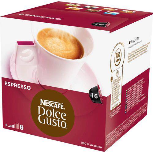 Dolce Gusto Espresso 96g C/ 16 Cápsulas - Nescafé