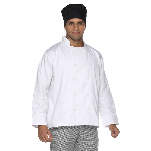Dolmã Chef Masculino Duplo Abotoamento Branco