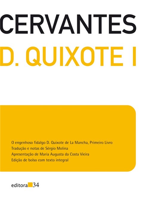 Dom Quixote I - Edicao de Bolso