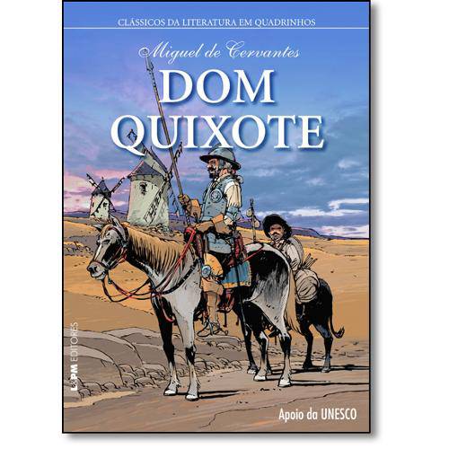 Tudo sobre 'Dom Quixote - Série Clássicos da Literatura em Quadrinhos - Capa Brochura'