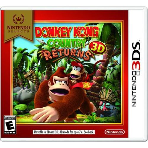 Donkey Kong: Country Returns 3d (nintendo Selects) - 3ds
