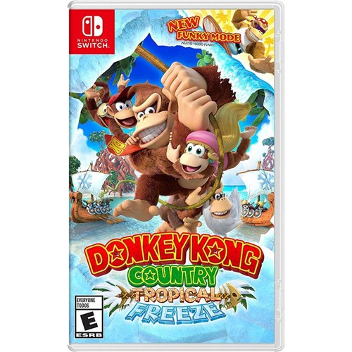 Donkey Kong Country Tropical Freeze Switch Usado