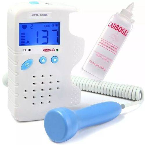 Doppler Fetal Monitor Batimento Cardíaco Bebês Cofoe