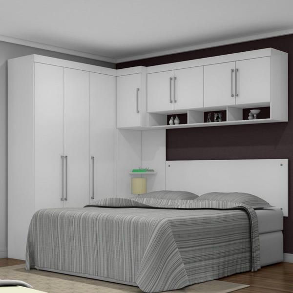 Dormitório Modulado Casal 8 Portas Modena 3 Demóbile - Demobile