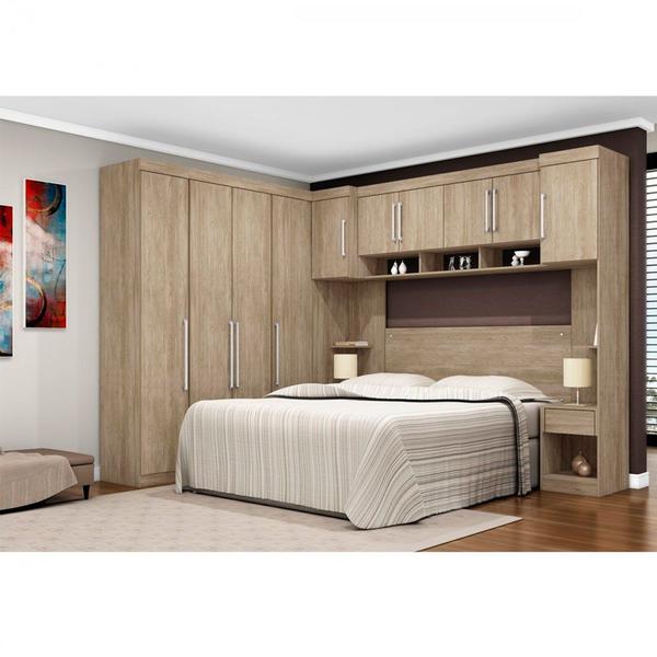 Dormitório Modulado Casal Modena 10 Portas Demóbile 7700 - Demobile