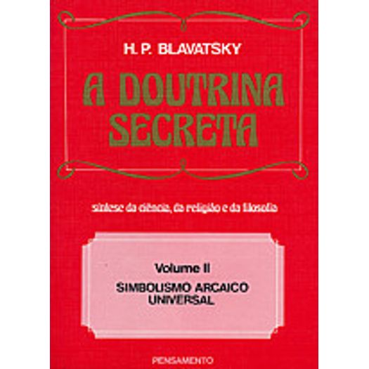Doutrina Secreta, a - Vol 2 - Pensamento