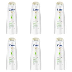 Dove Controle de Queda Shampoo 400ml - Kit com 06