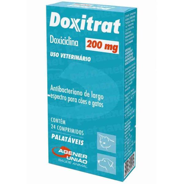 Doxitrat 200mg com 24 Comprimidos Agener