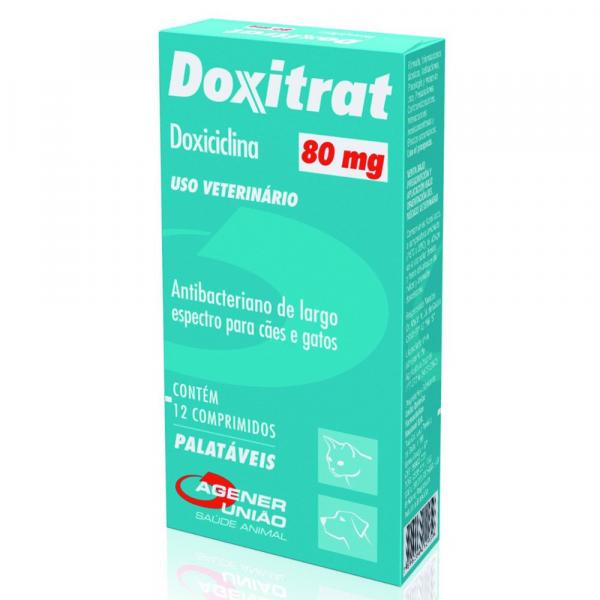 Doxitrat 80 Mg - 12 Comprimidos - Agener