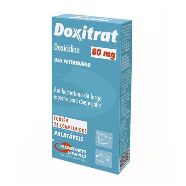 Doxitrat 80mg 24 Comprimidos - Agener - Agener Uniao