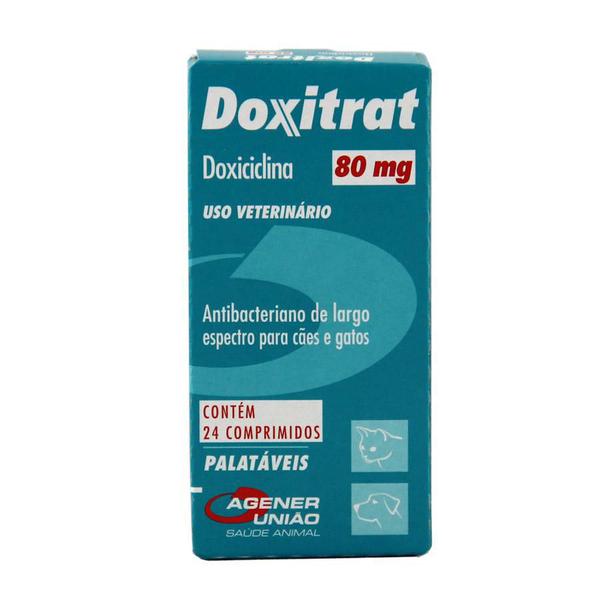 Doxitrat 80mg Agener União - 24 Comprimidos