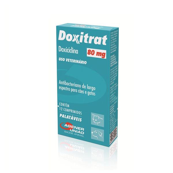 Doxitrat Agener União 80mg - 12 Comprimidos