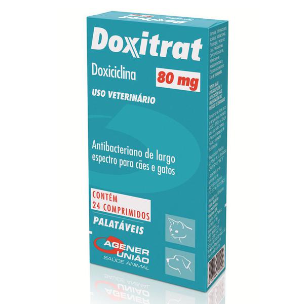 Doxitrat Agener União 80mg - 24 Comprimidos