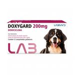 Doxygard 200 Mg Antimicrobiano para Cães e Gatos Labgard 12 Comprimidos