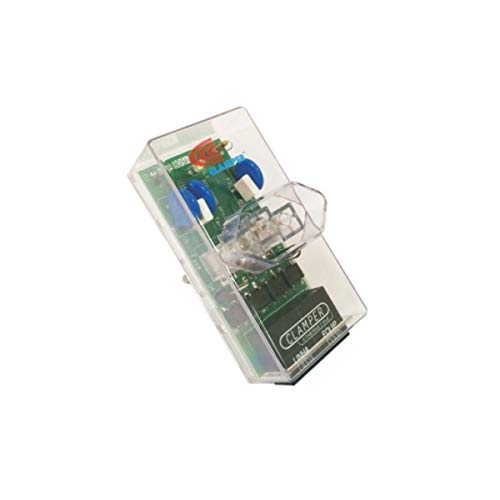 DPS - 1 Tomada + Ethernet - Clamper - Transparente - 10746