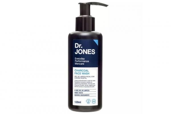 Dr Jones Charcoal Gel de Limpeza Facial 120ml