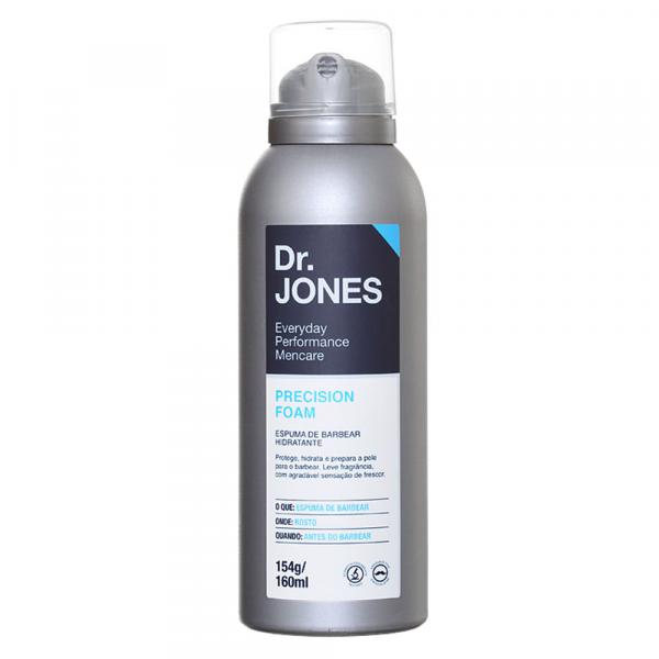 Dr Jones Espuma de Barbear Hidratante Precision Foam - 160ml - Dr Jones