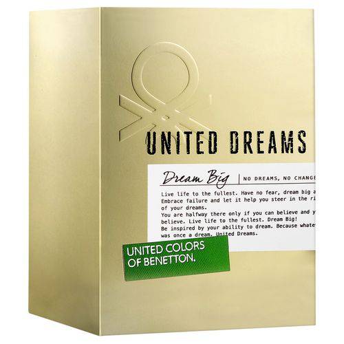Dream Big Benetton Eau de Toilette - Perfume Feminino 80ml