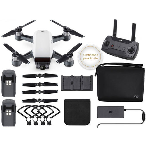 Drone Dji Cp.Pt.000909 Spark Fly More Combo White Alpine
