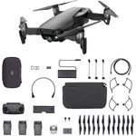 Drone Dji Mavic Air Fly More Combo 3 Bat Anatel Preto