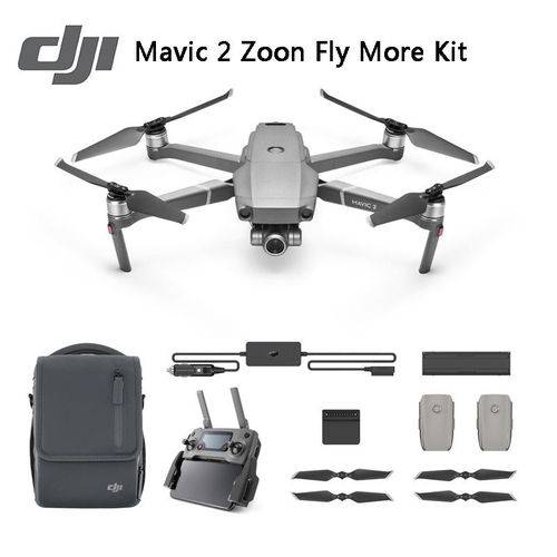 Tudo sobre 'Drone Mavic 2 Zoom Combo Fly Mavic2 3 Baterias'