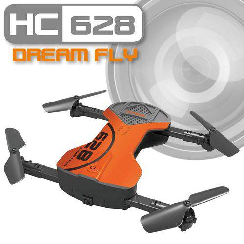 Tudo sobre 'Drone Quadricóptero Hc 628 Dream Fly - Câmera HD para Foto e Vídeo'