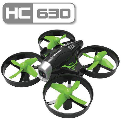 Drone Quadricoptero Hc630 Mini Probing Controle por App com Circulo Protetor de Helices - 1043 - Macro