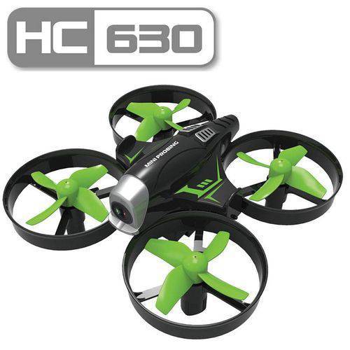 Tudo sobre 'Drone Quadricoptero HC630 Mini Probing Controle por App com Circulo Protetor de HÉLICES'