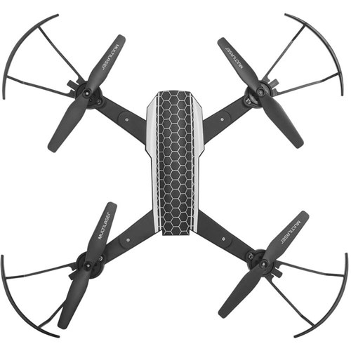 Drone Shark Multilaser com Câmera Hd + Controle Remoto Alcance de 80M Fpv Preto Es177